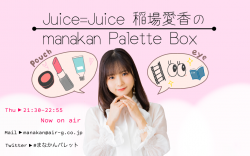 Juice=Juice 稲場愛香の manakan Palette Box
